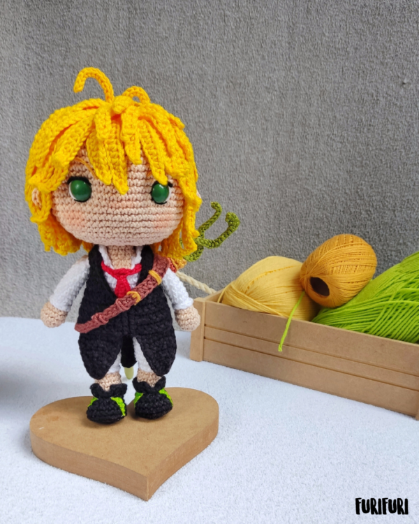 Combo Meliodas - Receitas de Amigurumi - Image 3