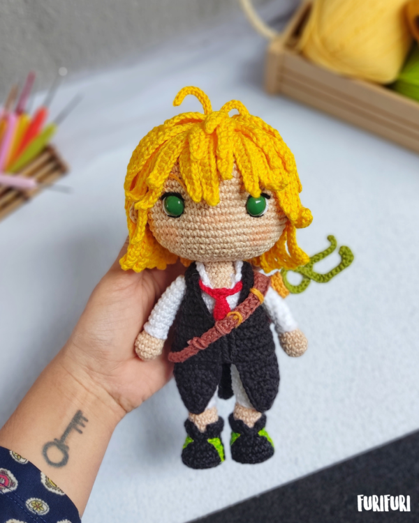 Meliodas - Receita de Amigurumi - Image 4