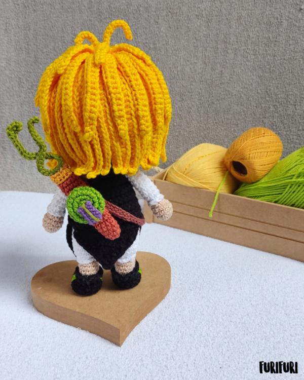 Meliodas - Receita de Amigurumi - Image 3