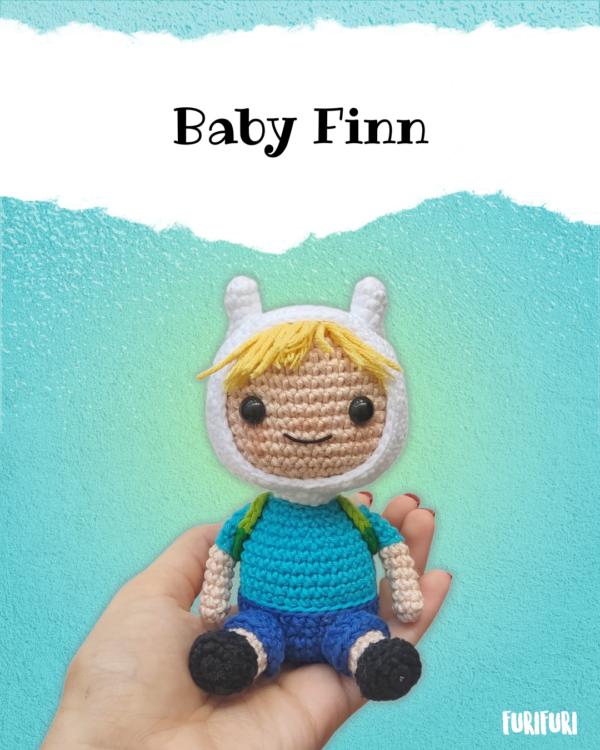 Baby Finn - Receita de Amigurumi