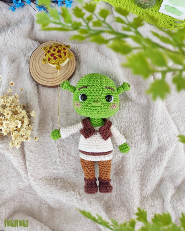 Combo Shrek & Fiona - Receitas de Amigurumi - Image 3