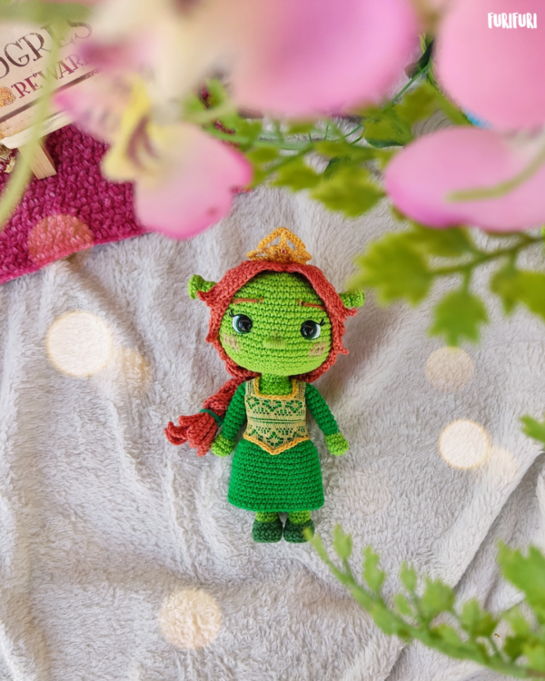 Combo Shrek & Fiona - Receitas de Amigurumi - Image 4