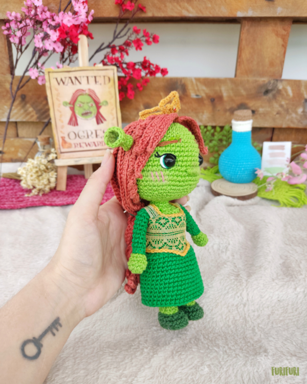 Combo Shrek & Fiona - Receitas de Amigurumi - Image 9