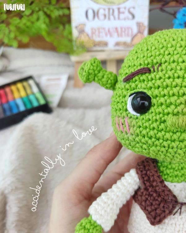 Combo Shrek & Fiona - Receitas de Amigurumi - Image 8