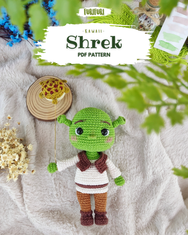 Shrek - Amigurumi Pattern