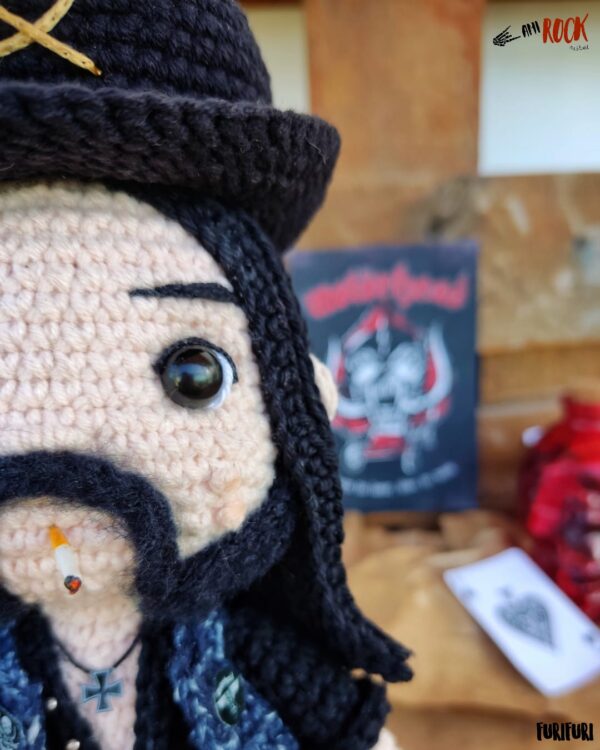 Lemmy Kilmister - Receita de Amigurumi - Image 5