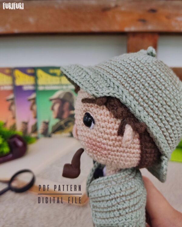 Sherlock Holmes - Receita de Amigurumi - Image 6