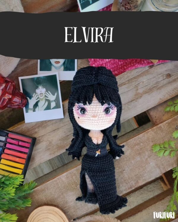 Elvira - Receita de Amigurumi