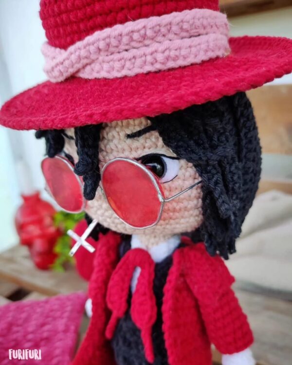 Alucard (Hellsing) - Receita de Amigurumi - Image 3