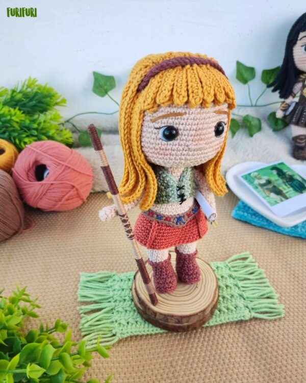 Xena & Gabrielle - Receitas de Amigurumi - Image 5