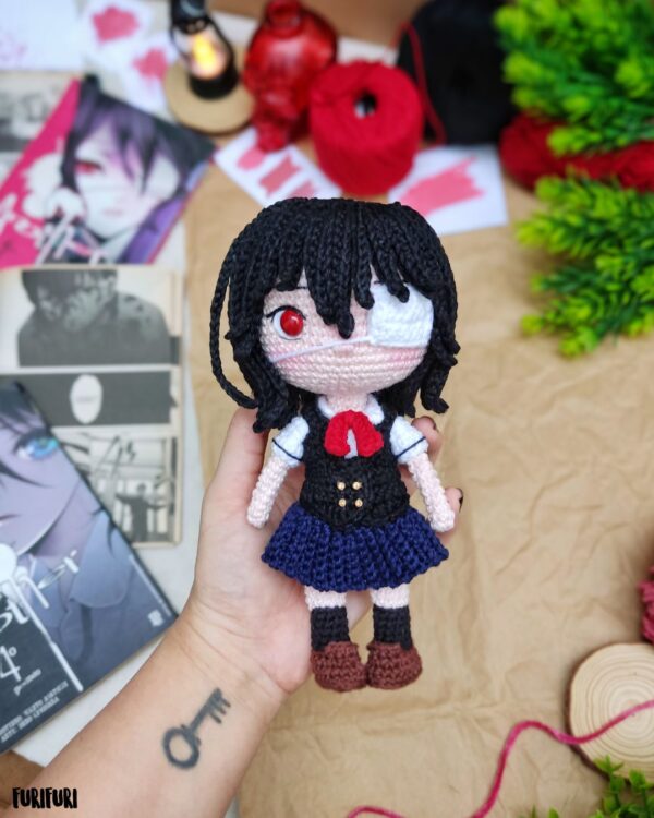 Mei Misaki - Receita de Amigurumi - Image 2