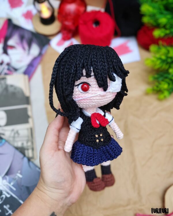 Mei Misaki - Receita de Amigurumi - Image 3