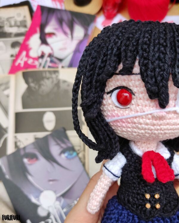 Mei Misaki - Receita de Amigurumi - Image 4