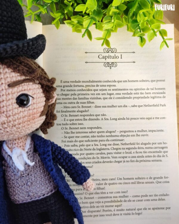 Mr. Darcy & Lizzie - Receitas de Amigurumi - Image 9